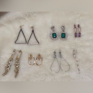 7 pieces earrings set